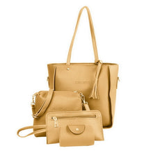 Load image into Gallery viewer, 3Pcs/Set Bags For Women Handbag 2019 PU Leather Shoulder Bags Casual Tote Tassel Top Handle Designer Bag Composite Messenger Bag