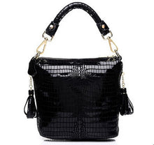 Load image into Gallery viewer, PROMOTION Designer Shiny Graceful Crocodile Grain Women's 100% Genuine Leather Embossed Cross Body Handbags*Free Shipping S0721