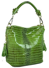 Load image into Gallery viewer, PROMOTION Designer Shiny Graceful Crocodile Grain Women's 100% Genuine Leather Embossed Cross Body Handbags*Free Shipping S0721
